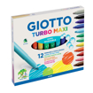 Immagine di COLORI GIOTTO TURBO MAXI 12 COLORI A SPIRITO